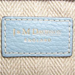 J&M Davidson MINI MIA Women,Men Leather,Canvas Handbag Beige,Blue
