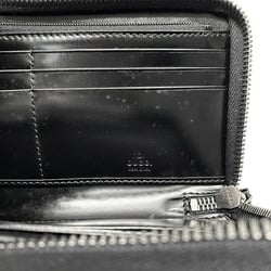 Gucci Long Wallet Black Imprime 245978 PVC Leather GUCCI Coated Men's Women's GG Pattern