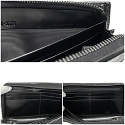 Gucci Long Wallet Black Imprime 245978 PVC Leather GUCCI Coated Men's Women's GG Pattern