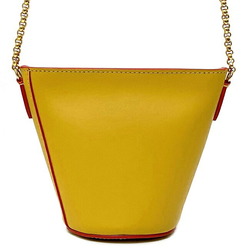 Marni Shoulder Bag Yellow Gold SCMP0058U0 Leather MARNI Bucket Mustard Accent Ladies