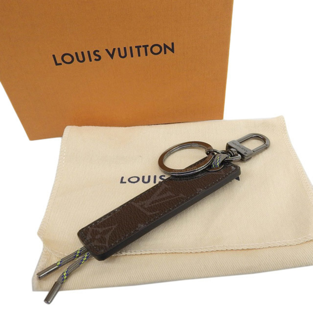 LOUIS VUITTON Louis Vuitton Portocre Tag Monogram Fluo Keychain