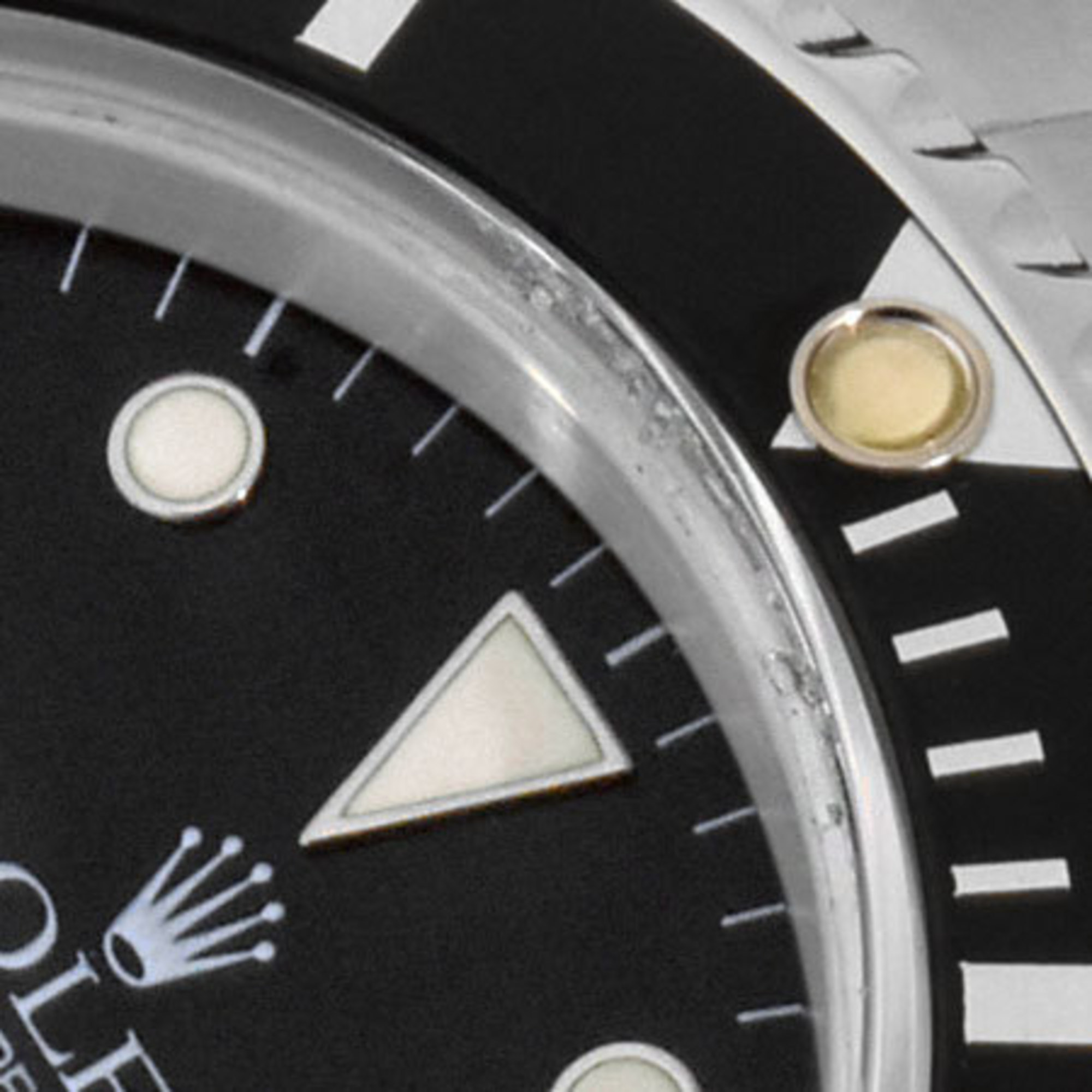 Rolex ROLEX Sea-Dweller 16600 U number SS men's wristwatch self-winding black dial