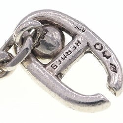 Hermes key holder Shane Dunkle SV sterling silver 925 ring chain bag charm old men's women's HERMES