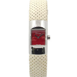 Christian Dior Diorific D102-100 Ladies Watch Red Dial Quartz