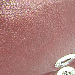 Zanellato Postina M Women,Men Leather Handbag,Shoulder Bag Bordeaux