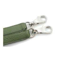 Hermes HERMES Kelly Bolide Shoulder Strap Taurillon Clemence Green Series Silver Metal Fittings