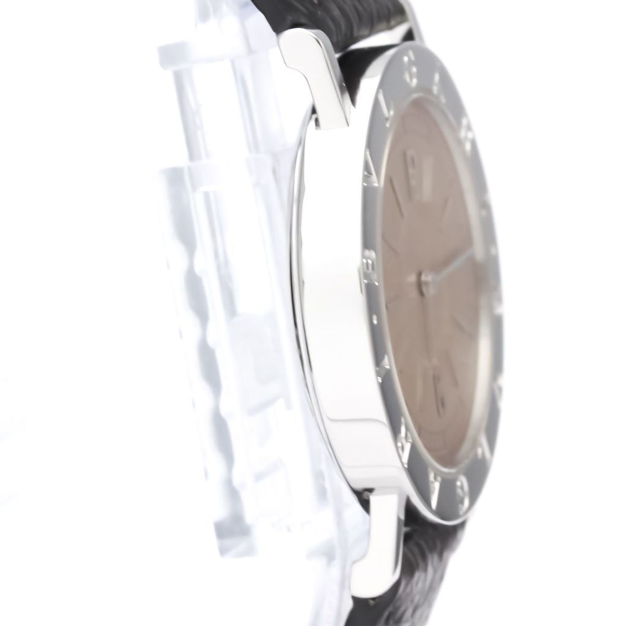 Polished BVLGARI BVLGARI-BVLGARI Steel Quartz Mens Watch BB33SLD BF553678 |  eLADY Globazone