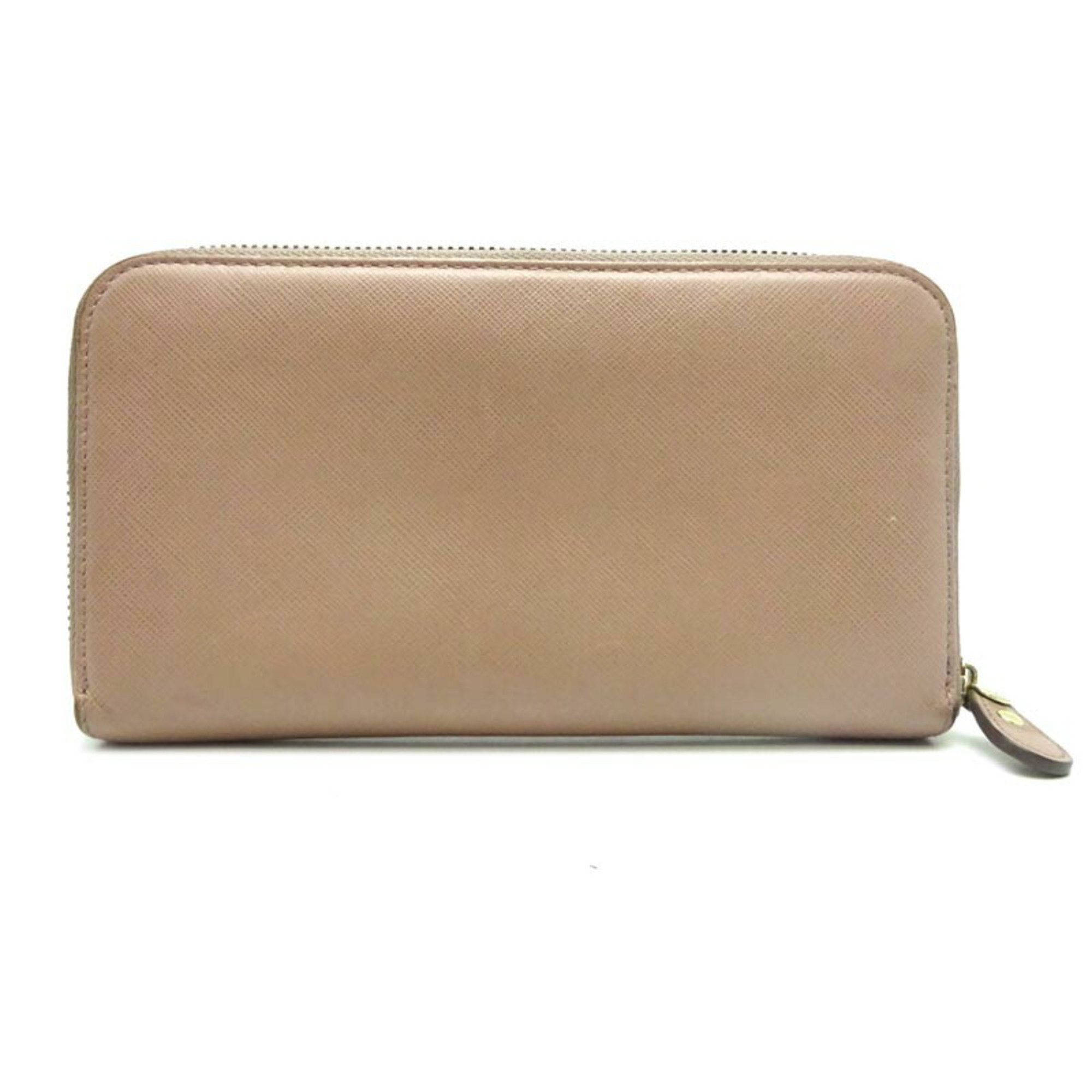 Salvatore Ferragamo Gancini Long Wallet Ladies' JL-22 B300 Leather Pink