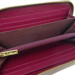 Salvatore Ferragamo Gancini Long Wallet Ladies' JL-22 B300 Leather Pink