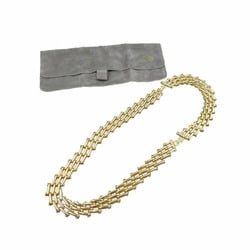 Christian Dior Metal Gold Necklace Choker