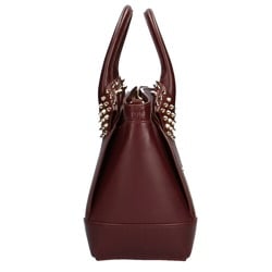 Christian Louboutin Small Studs Eloise Shoulder Bag Leather Bordeaux Women's