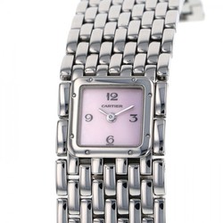 Cartier Panthère Ruban W61003T9 pink dial used watch ladies