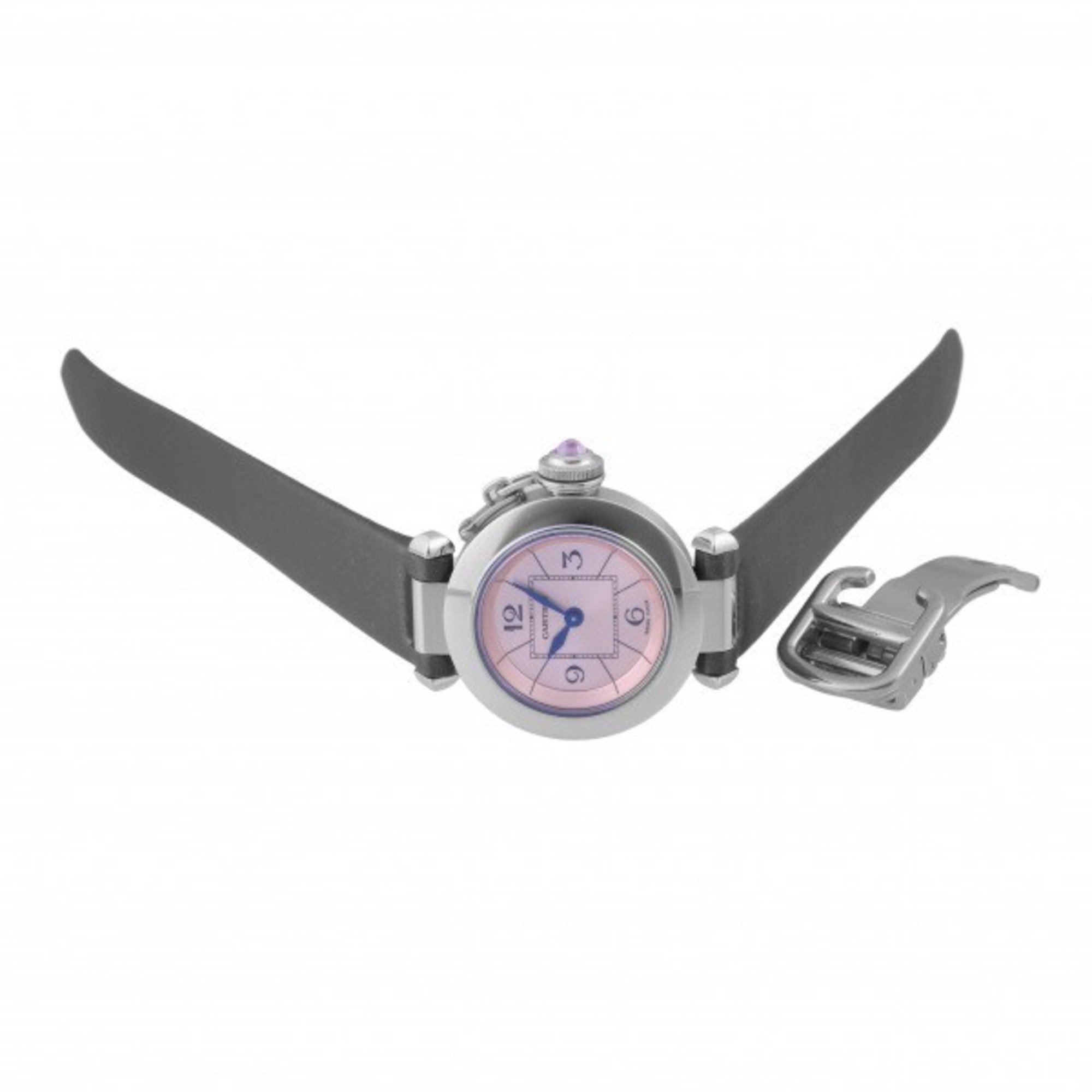 Cartier Pasha Mispasha W3140026 pink dial used watch ladies