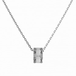 Chanel Ultra Collection Necklace/Pendant K18WG White Gold Ceramic Used