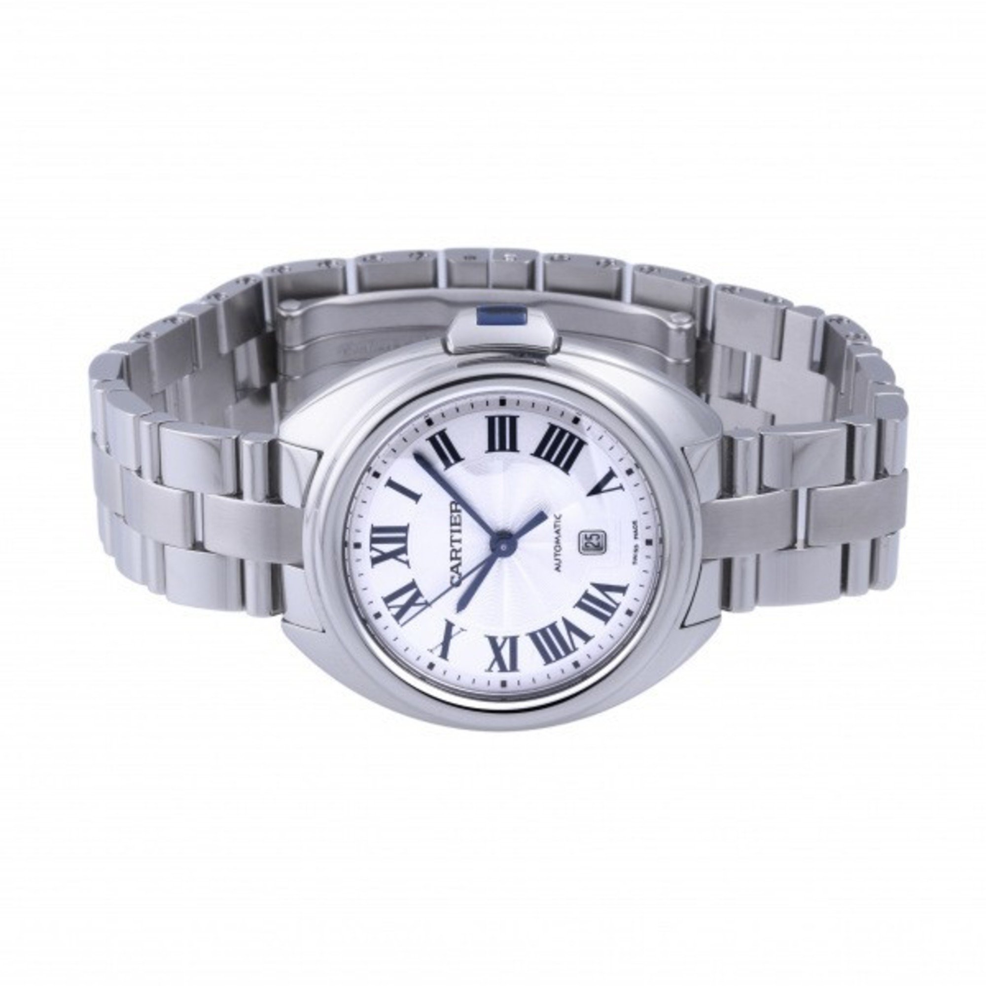 Cartier Cle de WSCL0005 silver dial used watch ladies