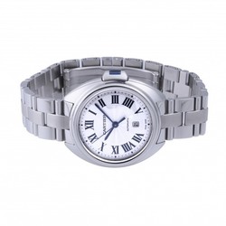 Cartier Cle de WSCL0005 silver dial used watch ladies __