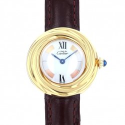 Cartier Must Trinity White Dial Used Watch Women's
