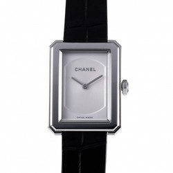 Chanel CHANEL boyfriend H6401 opal white dial used watch ladies