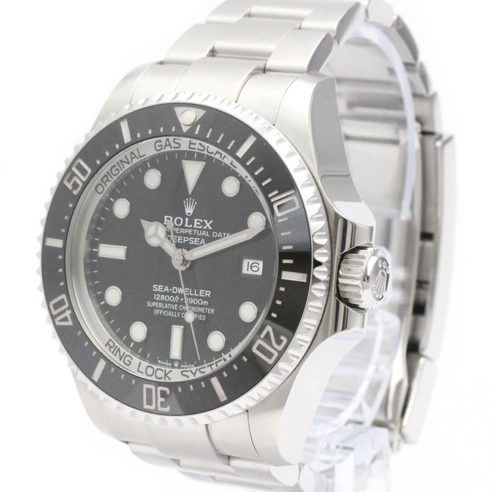Polished ROLEX Sea Dweller Deep Sea 126660 Steel Automatic Mens Watch BF553690