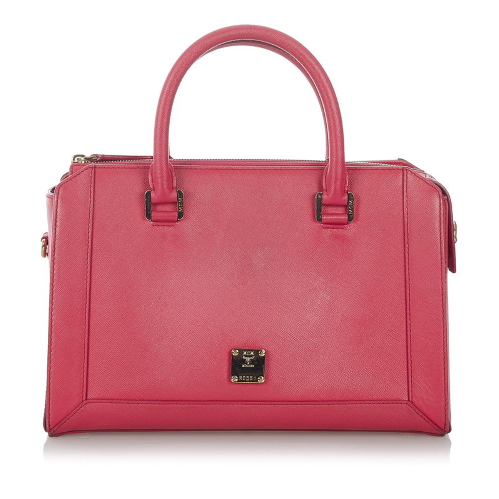 MCM Pink Shoulder Bags