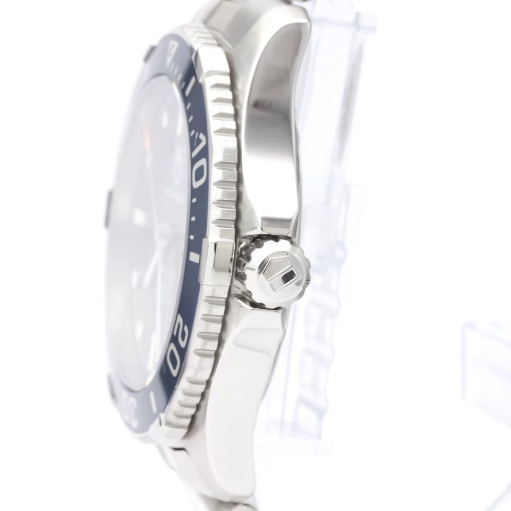 Polished TAG HEUER Aquaracer Caliber 5 Steel Automatic Watch WAN2111 BF553415