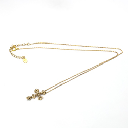 Vendome Aoyama Flower Necklace Yellow Gold (18K) Shell Men,Women Fashion Pendant Necklace (Gold)