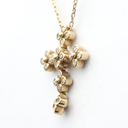 Vendome Aoyama Flower Necklace Yellow Gold (18K) Shell Men,Women Fashion Pendant Necklace (Gold)