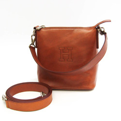 Hirofu Women's Leather Handbag,Shoulder Bag Brown