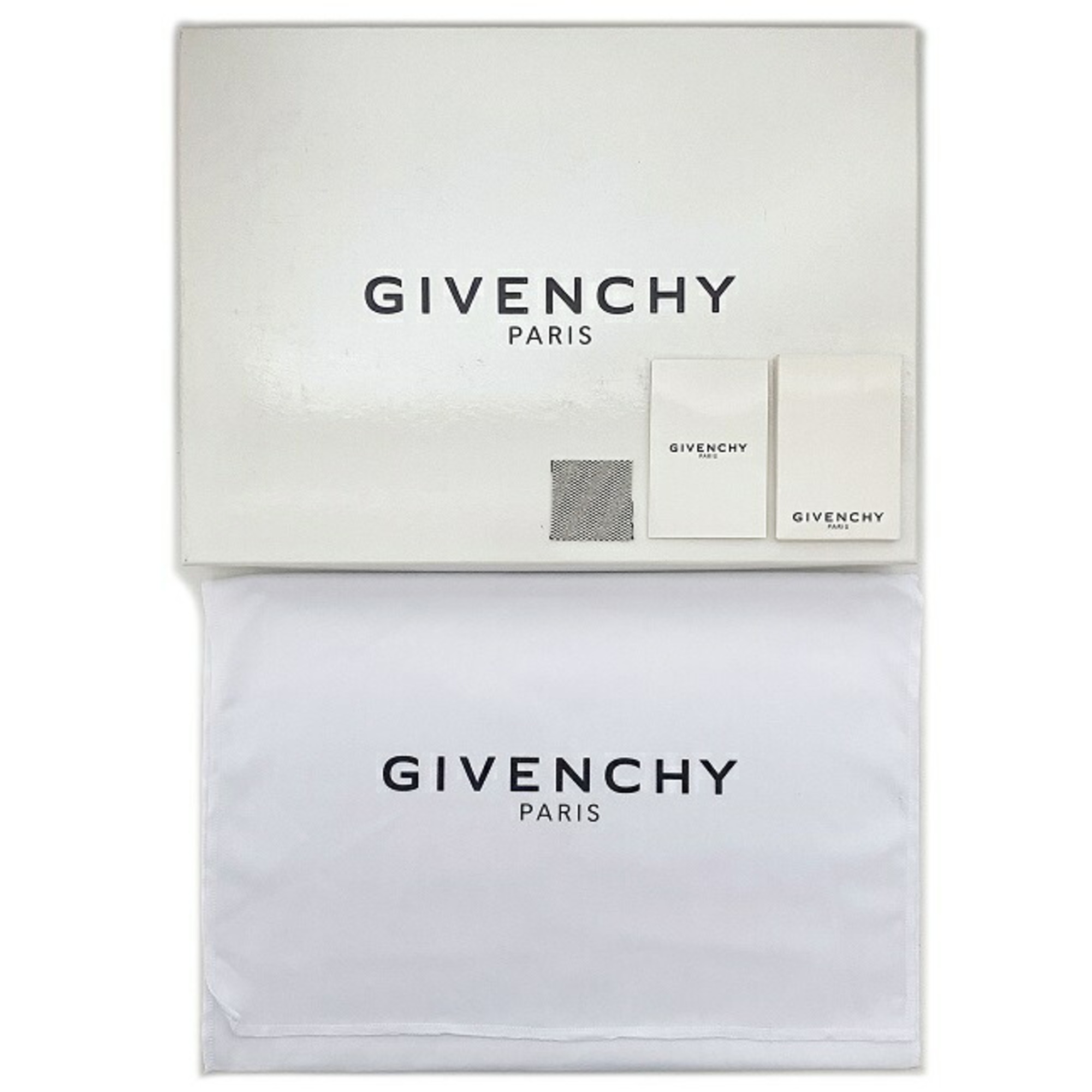 Givenchy clutch bag yellow gray BK604PK0SW 054 leather canvas GIVENCHY pouch men's