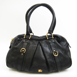 Burberry Women's Leather Handbag Black
