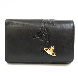 Vivienne Westwood Orb 2232VV58 Women's Leather Wallet (bi-fold) Black