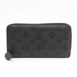 Louis Vuitton Mahina Zippy Wallet M61867 Women's Mahina Leather Long Wallet (bi-fold) Noir