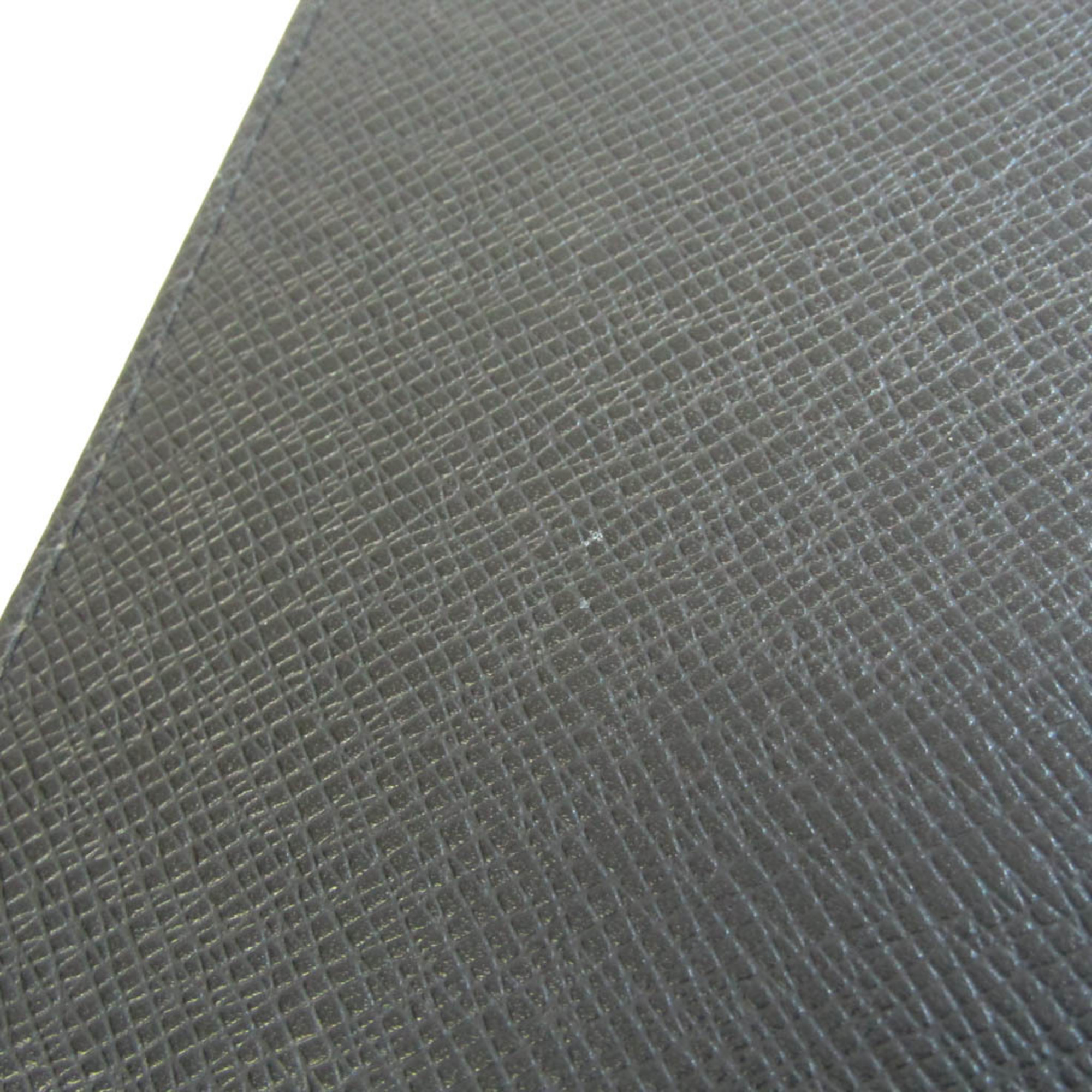 Louis Vuitton Taiga Zippy Organizer M30513 Men's Taiga Leather Long Wallet (bi-fold) Ardoise