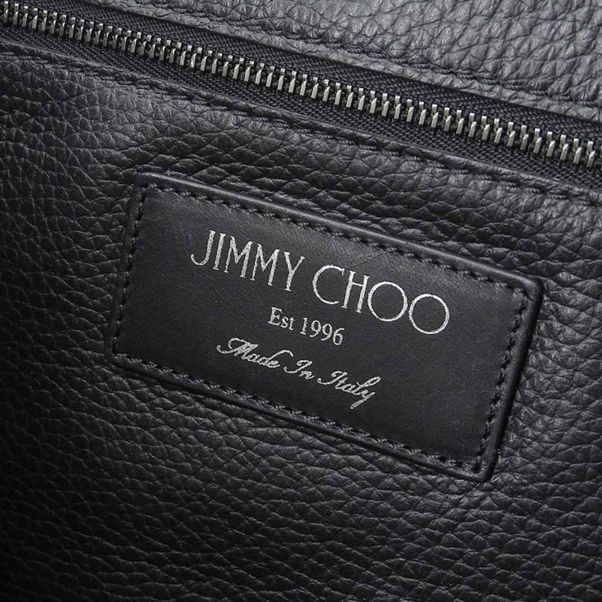 Jimmy Choo JIMMY CHOO star studs tote bag leather black