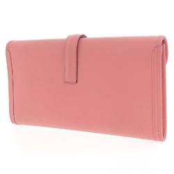 Hermes HERMES Jije Elan 29 Clutch Bag Swift Pink D Engraved