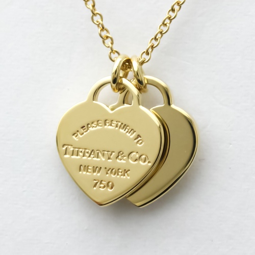 Tiffany Return To Tiffany Yellow Gold (18K) No Stone Men,Women Fashion Pendant Necklace (Yellow Gold)