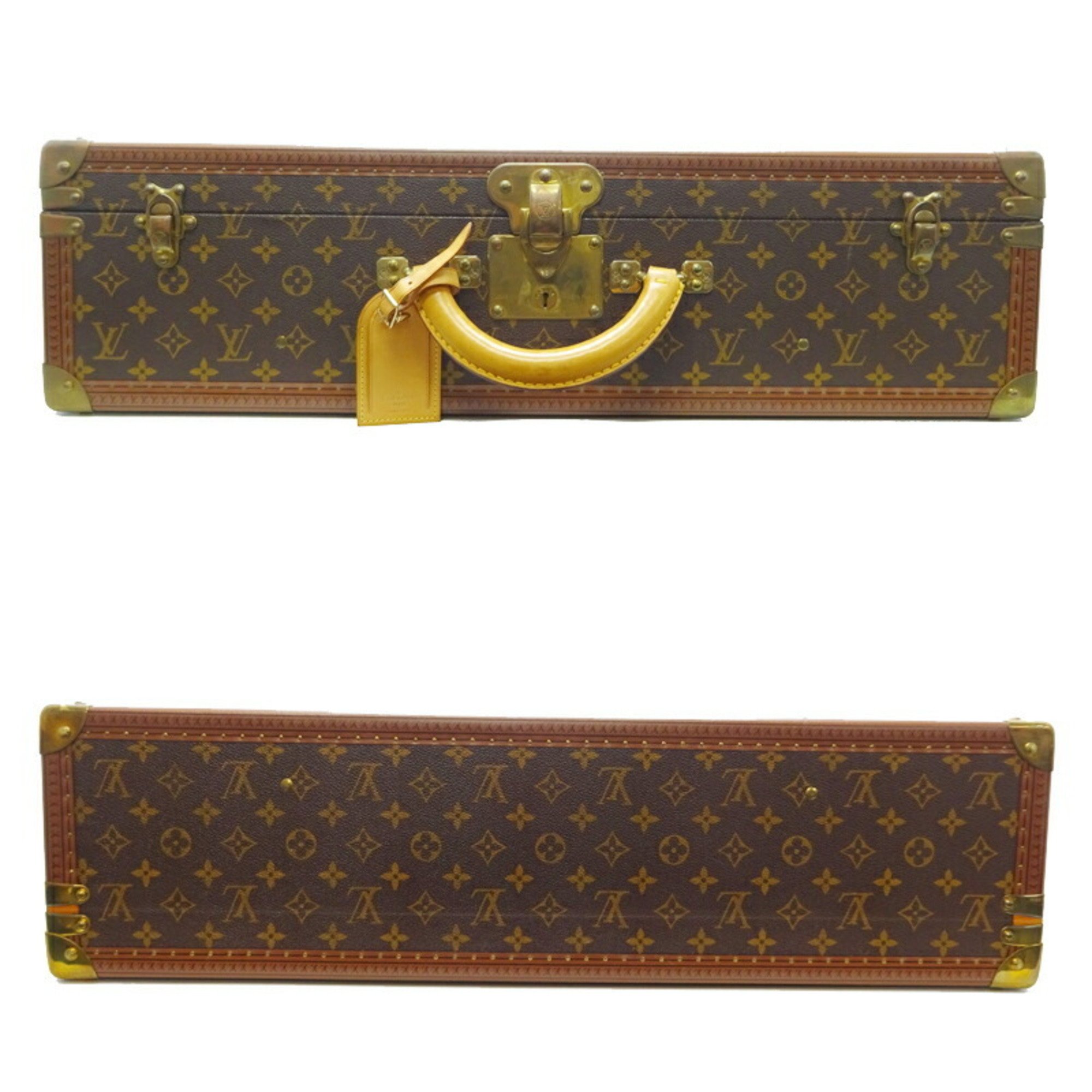 Louis Vuitton Bisten 65 Women's and Men's Trunk M21325 Monogram Brown