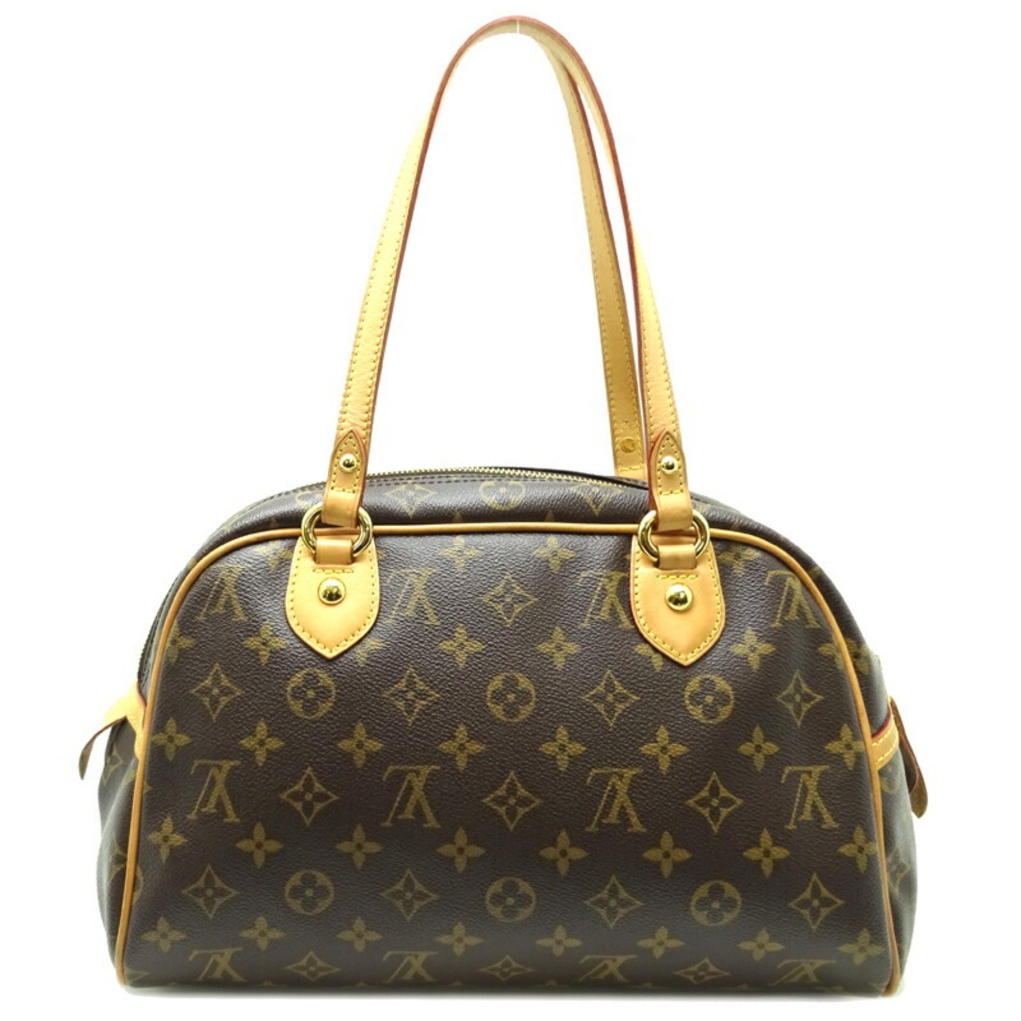 Louis Vuitton Montorgueil PM No Padlock Women's Shoulder Bag M95565 () Monogram Brown