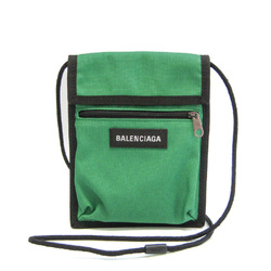 Balenciaga EXPLORER POUCH 532298 Men,Women Canvas Shoulder Bag Black,Green