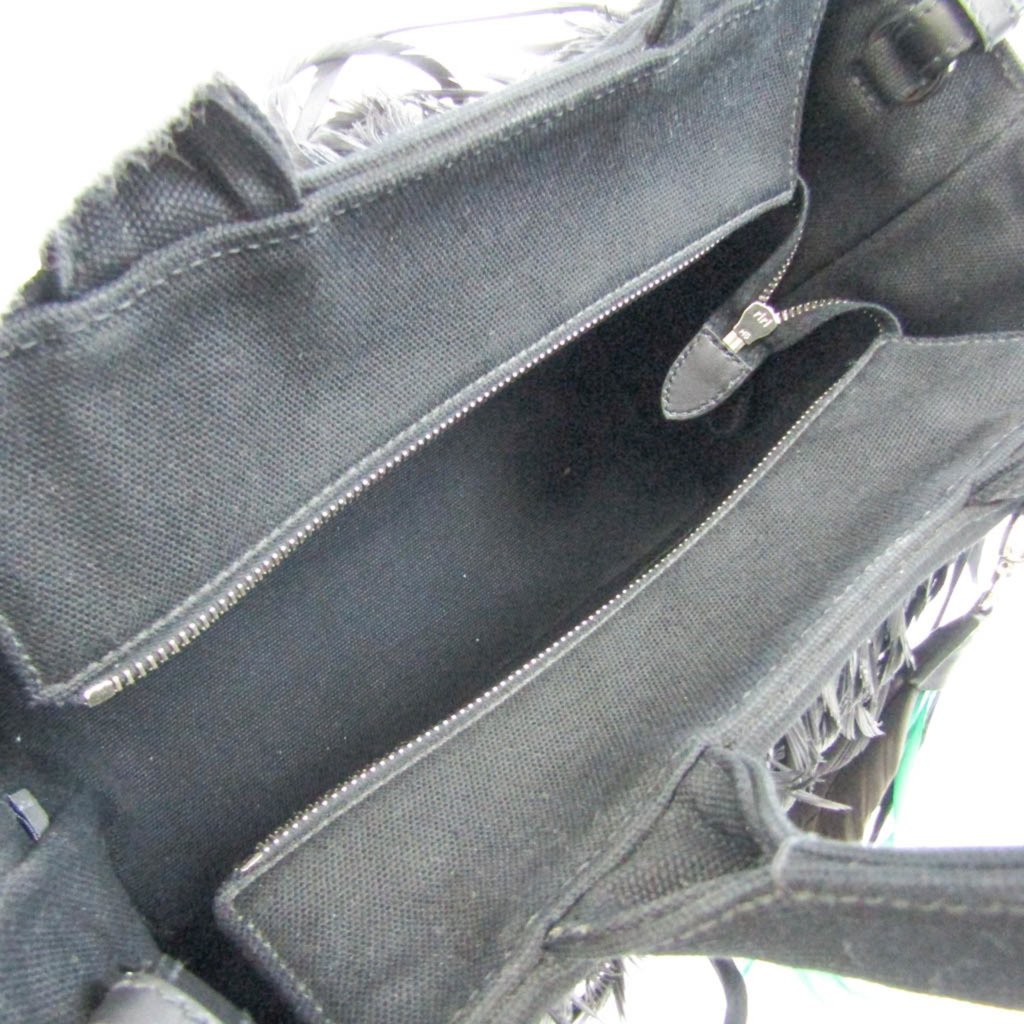 Prada MIDOLLINO PIUME 1BG835 Women's Leather,Bamboo Handbag,Shoulder Bag Beige,Brown