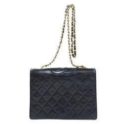 Chanel Cocomark Gold Chain Shoulder Bag Lambskin Women's