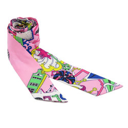 Hermes Twilly Scarf Muffler Silk Women's HERMES