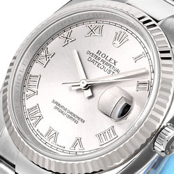 Rolex ROLEX Datejust 116234 SS×WG Random Men's Automatic Watch Roman Index Silver Dial