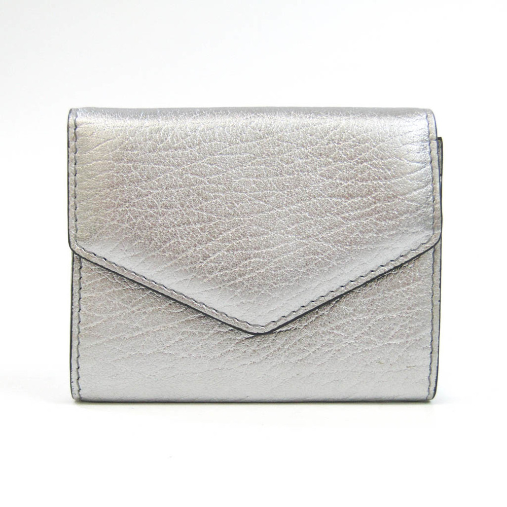 Maison Margiela S56UI0149 Women's Leather Card Wallet Silver | eLADY  Globazone