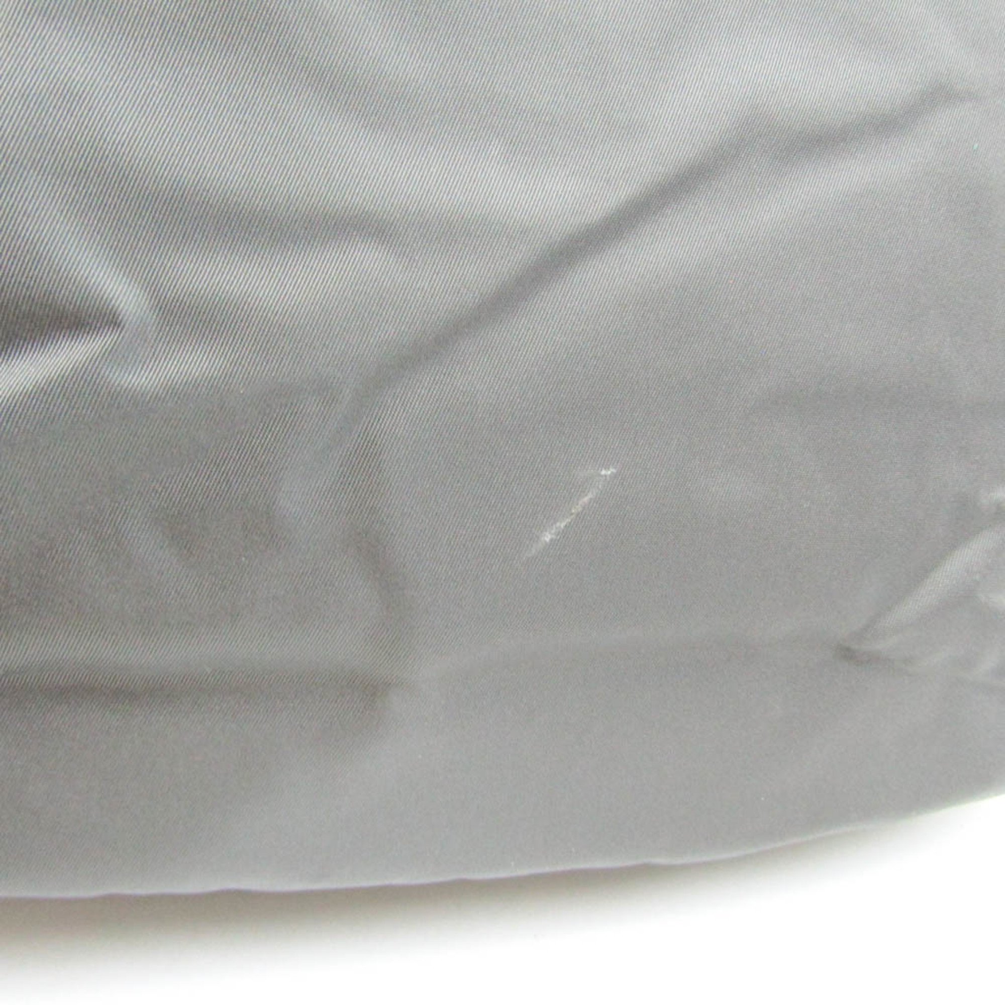 Prada BR4007 Women's Tessuto,Leather Tote Bag Bronze,Gray