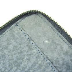 Louis Vuitton Taiga Zippy Organizer M30515 Men's Taiga Leather Long Wallet (bi-fold) Ocean