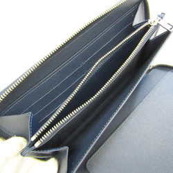 Louis Vuitton Taiga Zippy Organizer M30515 Men's Taiga Leather Long Wallet (bi-fold) Ocean