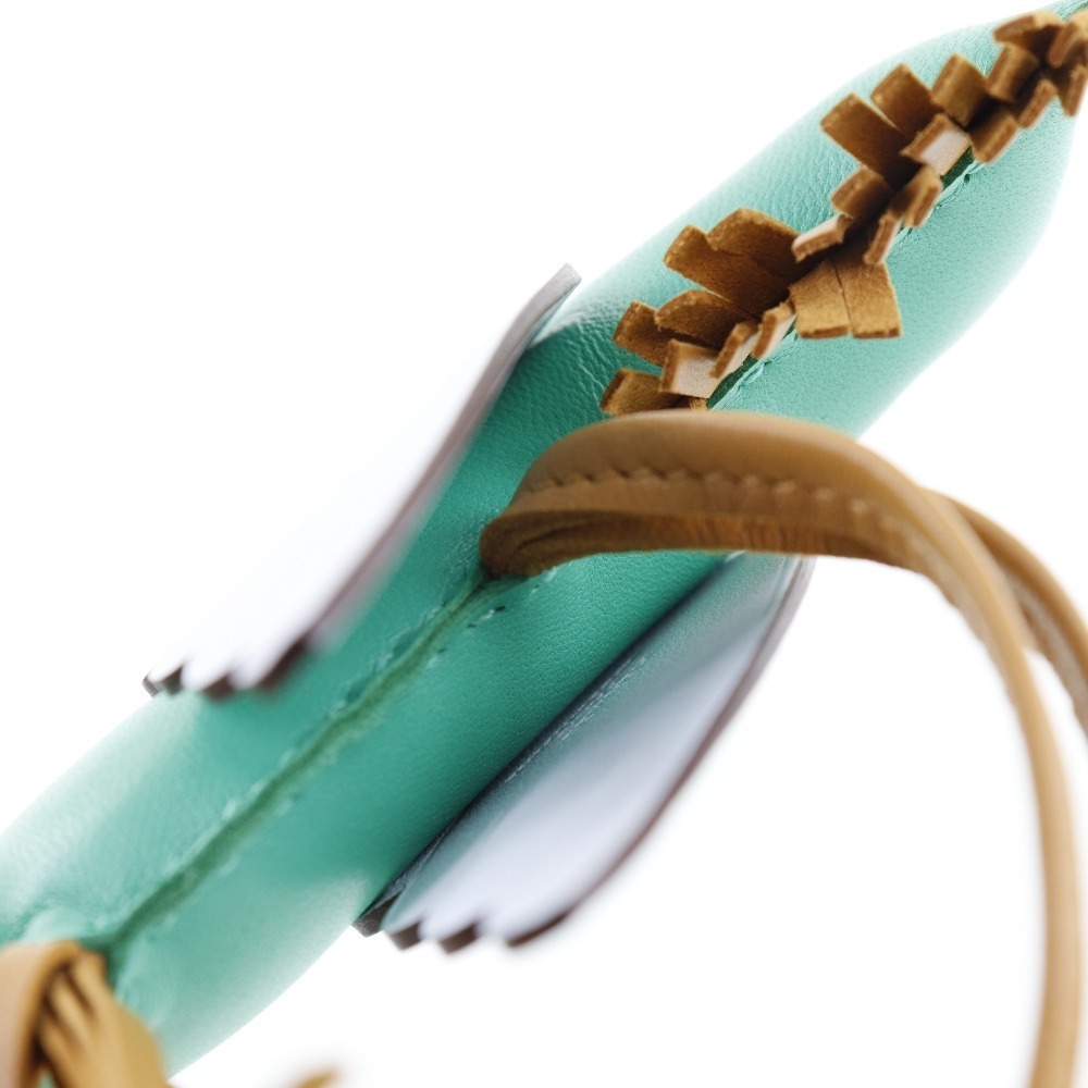 Hermes Rodeo Pegasus MM Agneau Milo x Swift Mint/Sesame/Blue Blume Green Z  Women's Charm