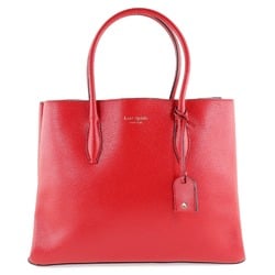 Kate Spade Medium Satchel Eva WKRU5696 Leather Red Ladies Tote Bag