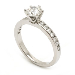 TIFFANY&Co. Tiffany Setting Engagement Ring Channel Set Diamond Band Pt950 Platinum D0.66ct No. 10